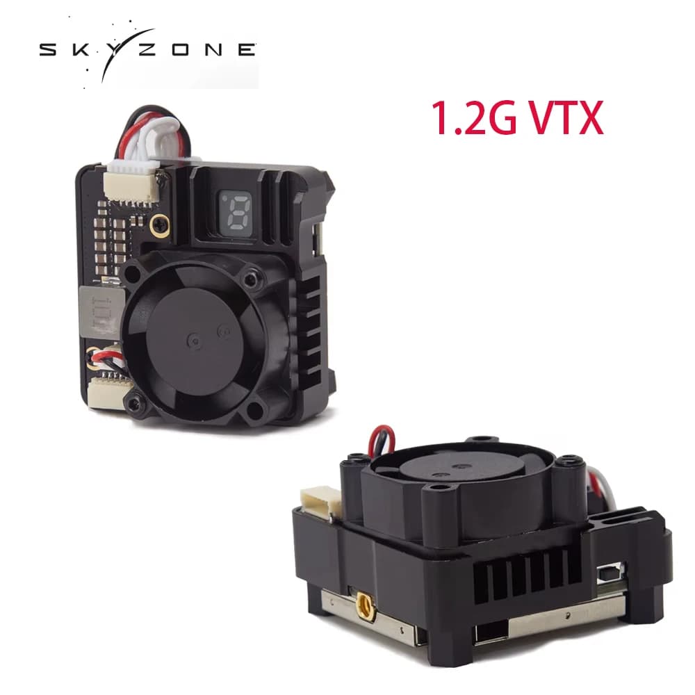 SKYZONE VTX 1.2G 2.5W 56CH Video Transmitter High Power TX1225 with CNC shell Support 5G for FPV Long Range Fixed-wing RC Drones - 1
