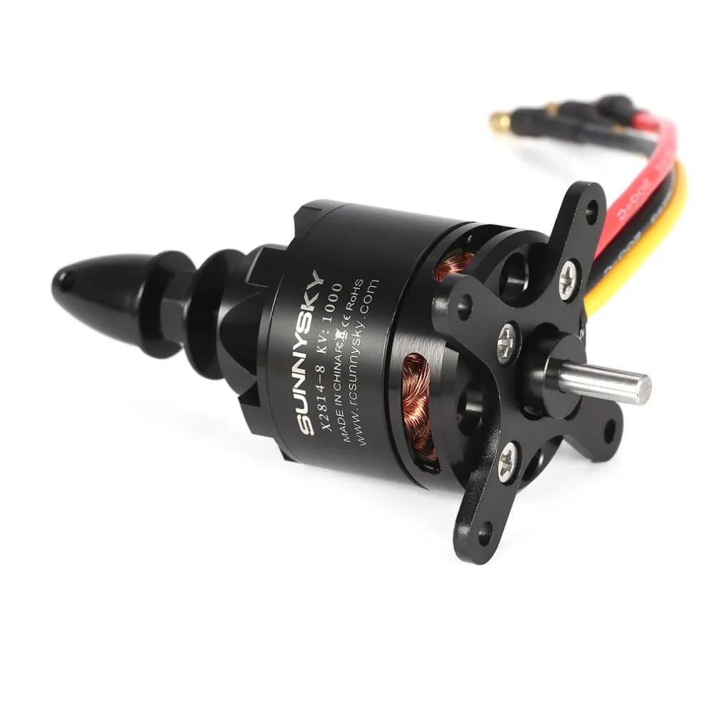 1PC Original SUNNYSKY X2814 900KV 1000KV 1100KV 1250KV External Rotor Brushless Motor for RC 3D fixed-wing Aircraft Airplanes 3