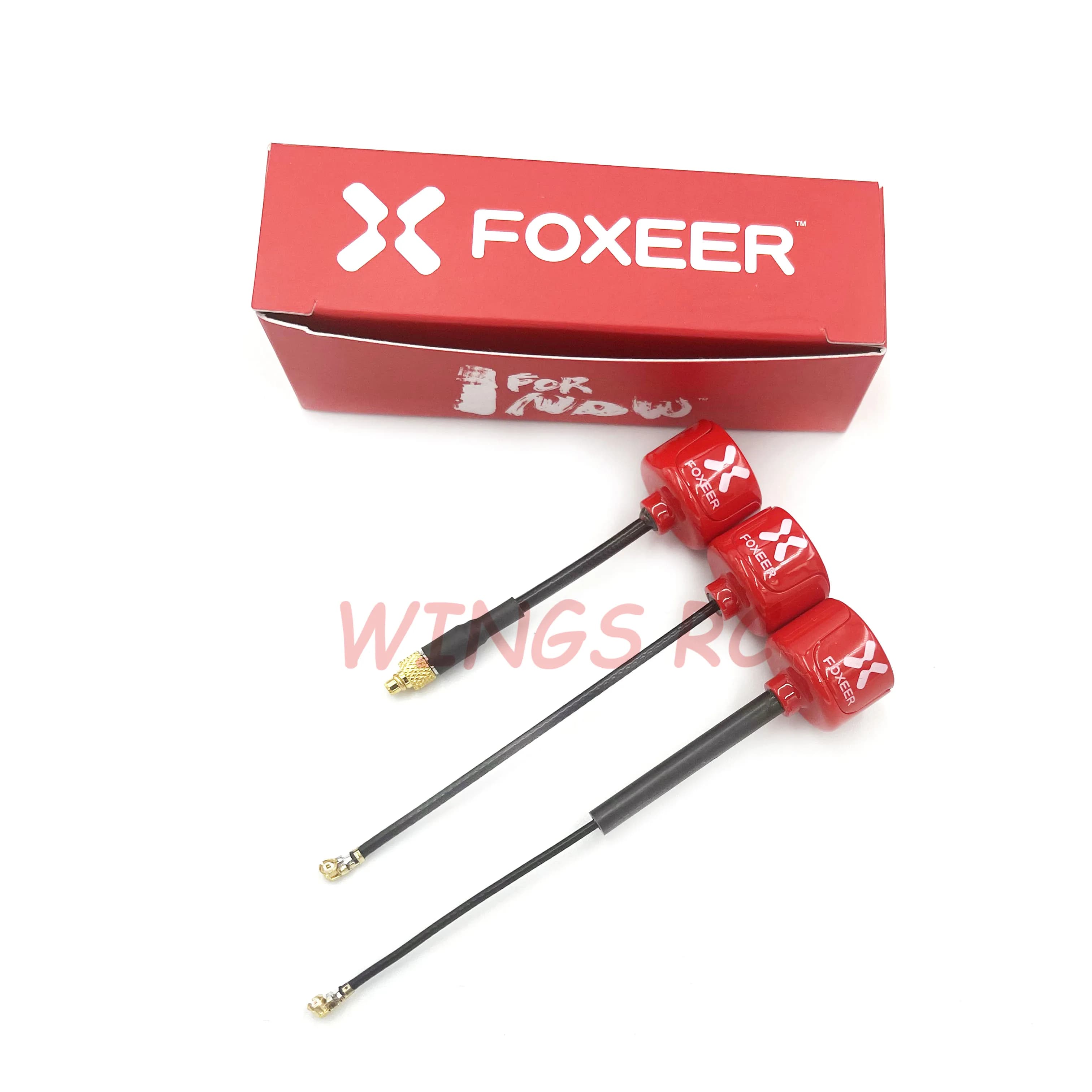 Foxeer Antenna Lollipop 4 V4 FPV Antenna 5.8G 2.6Dbi Stubby RHCP SMA RPSMA UFL Straight/Angle MMCX 7.2g For FPV RC Racing Drone 4