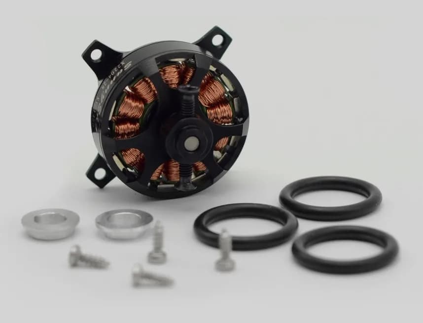 SUNNYSKY X2204 20G 2S 1800KV/1480kv 50W Brushless Motor, 340g Thrust HD8040 9047 prop 6