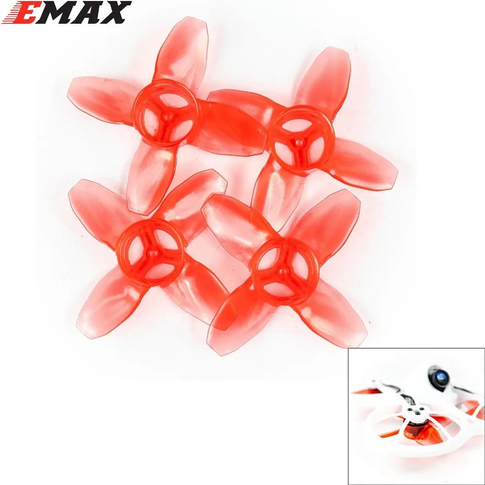 4pcs/lot Emax Avan Prop 4 Blade 40mm Propeller Emax Tinyhawk Propeller for Emax Tinyhawk RC Models Multicopter (2 pair) - 1