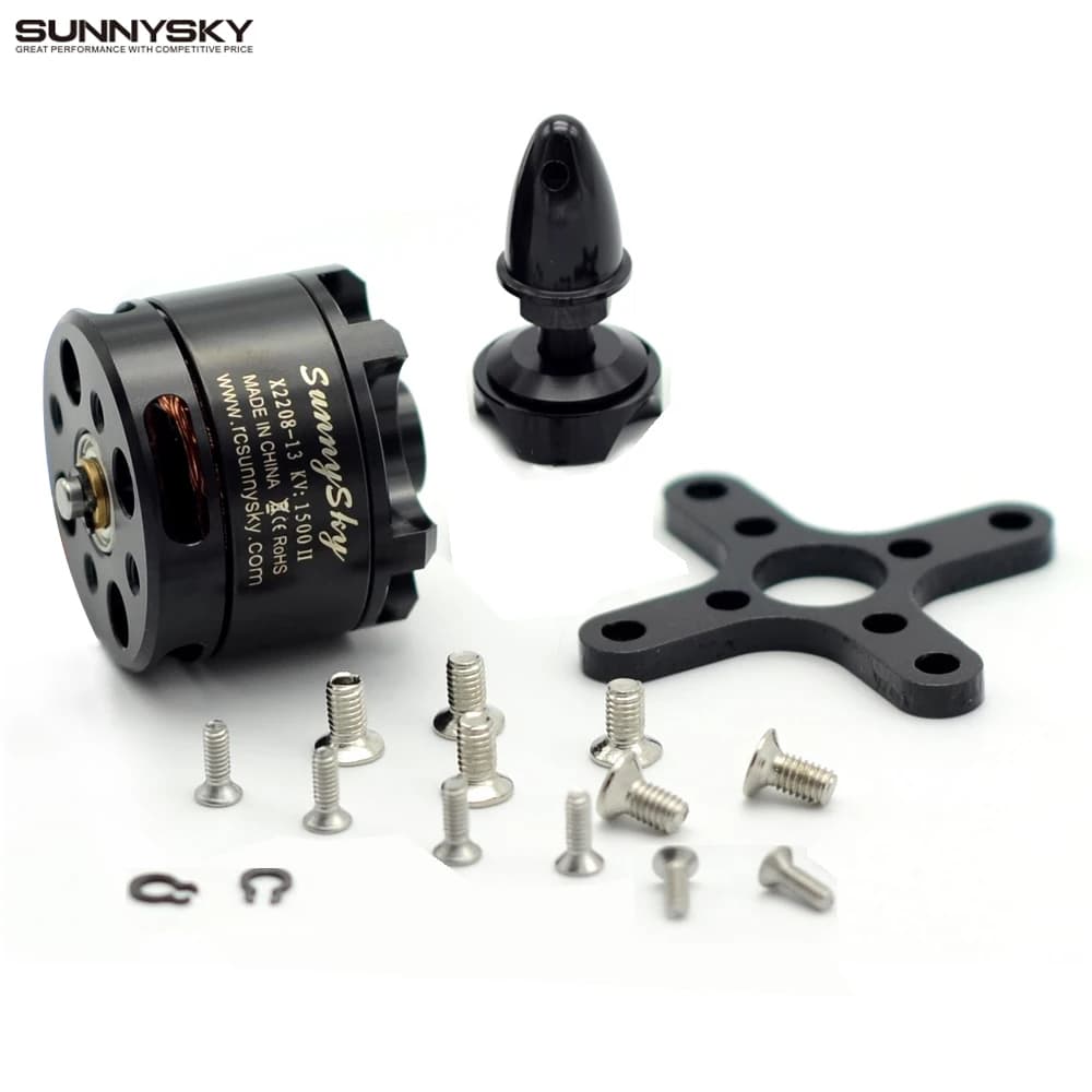 SunnySky X2208 1100KV 1260KV 1500KV 2600KV Brushless motor KV1260 For RC airplane - 1