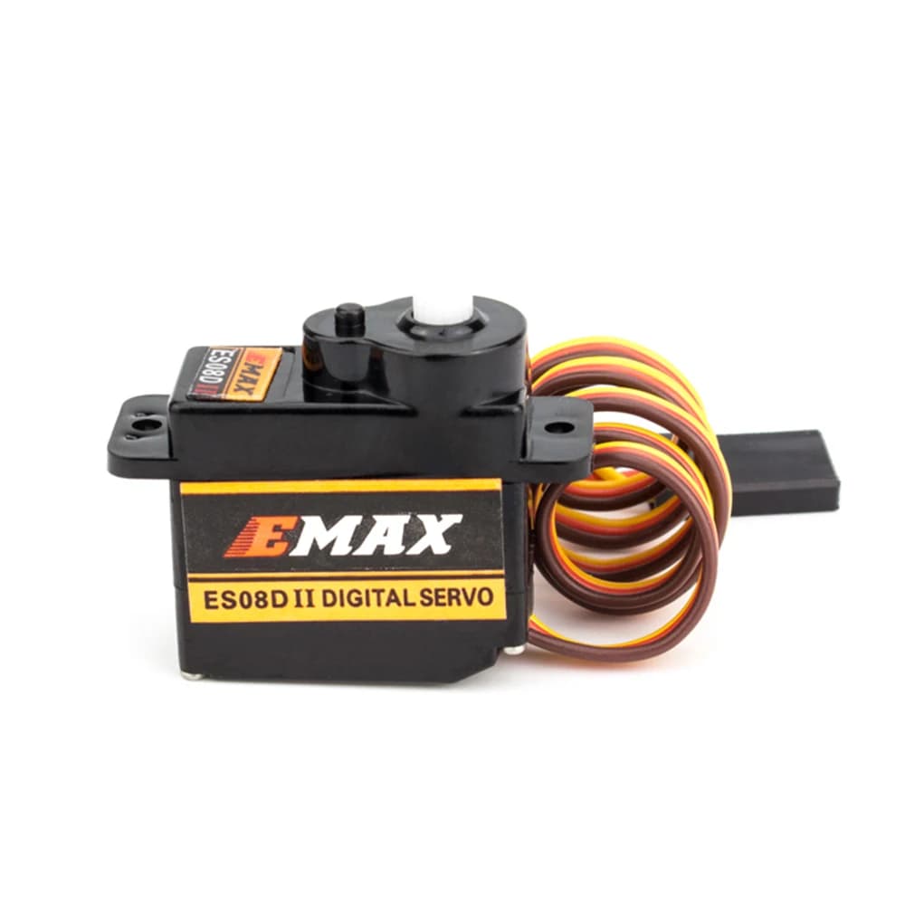 Original EMAX Official ES08DII Micro RC Servo Plastic Gear 1.8kg/Sec For RC Models 4Pcs - 1