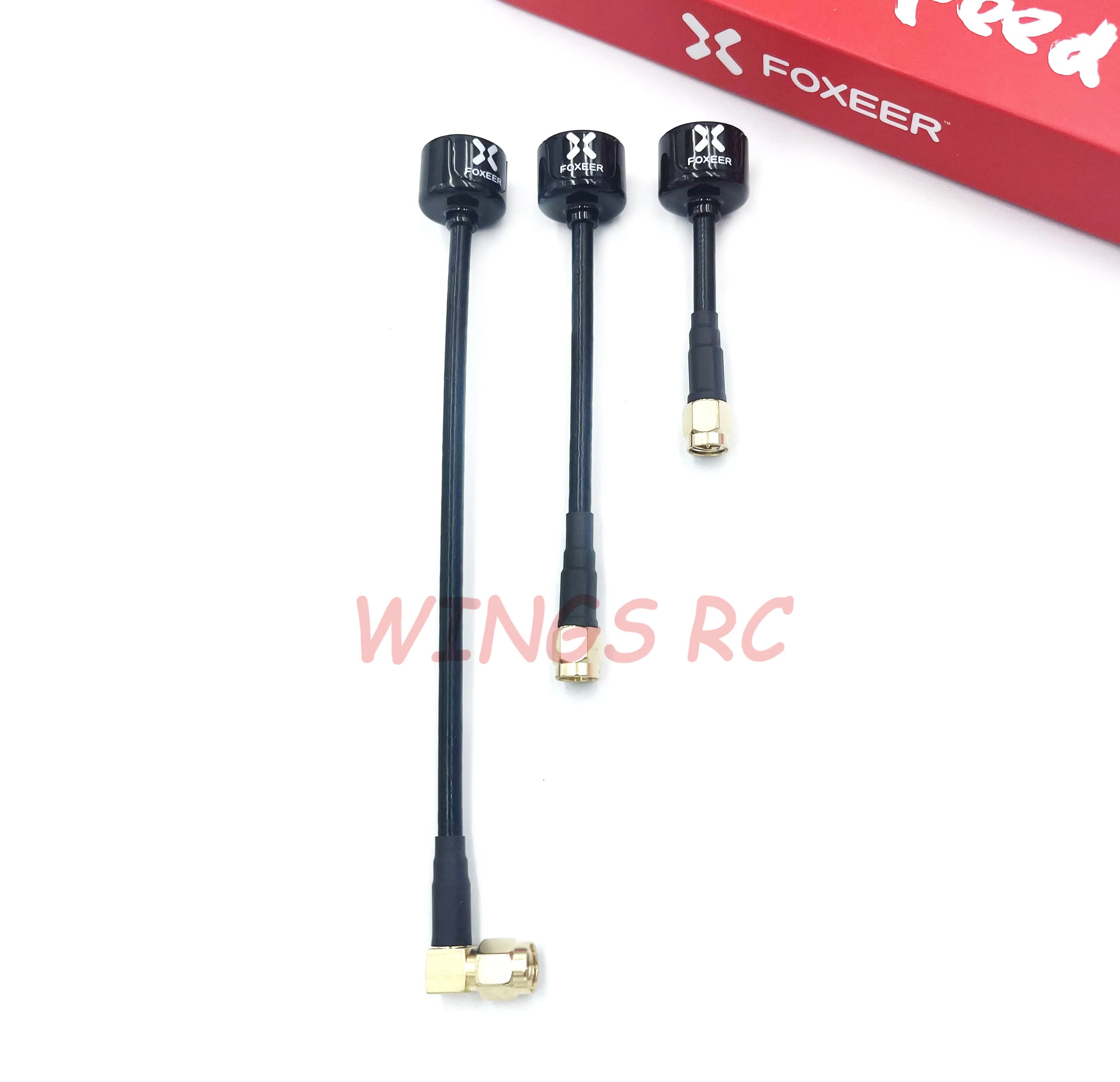 Foxeer Antenna Lollipop 4 V4 FPV Antenna 5.8G 2.6Dbi Stubby RHCP SMA RPSMA UFL Straight/Angle MMCX 7.2g For FPV RC Racing Drone 6