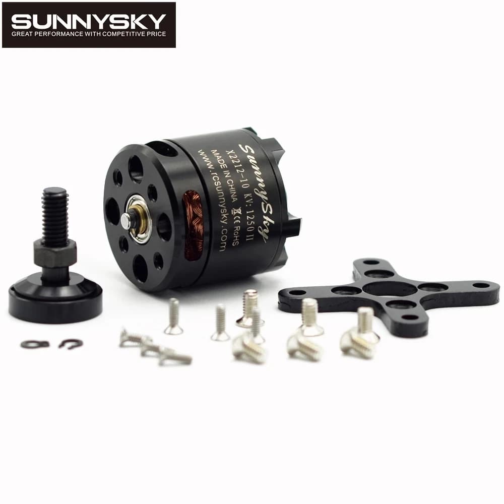 Sunnysky X2212 980KV/1250KV/KV1400/2450KV 2-4S Brushless Motor (Short shaft) For RC Multi-rotor Aircraft Aerobatic Quadcopter - 1