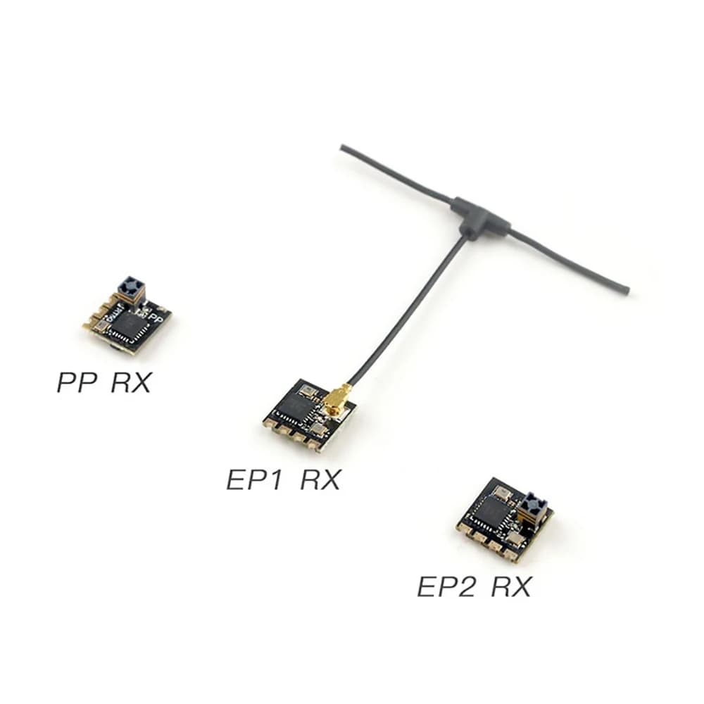HappyModel ExpressLRS ELRS 2.4G RX SX1280 Nano Long Range Receiver PP EP1 EP2 RX 10X10mm for RC Airplane FPV Long Range LR4 LR7 - 1