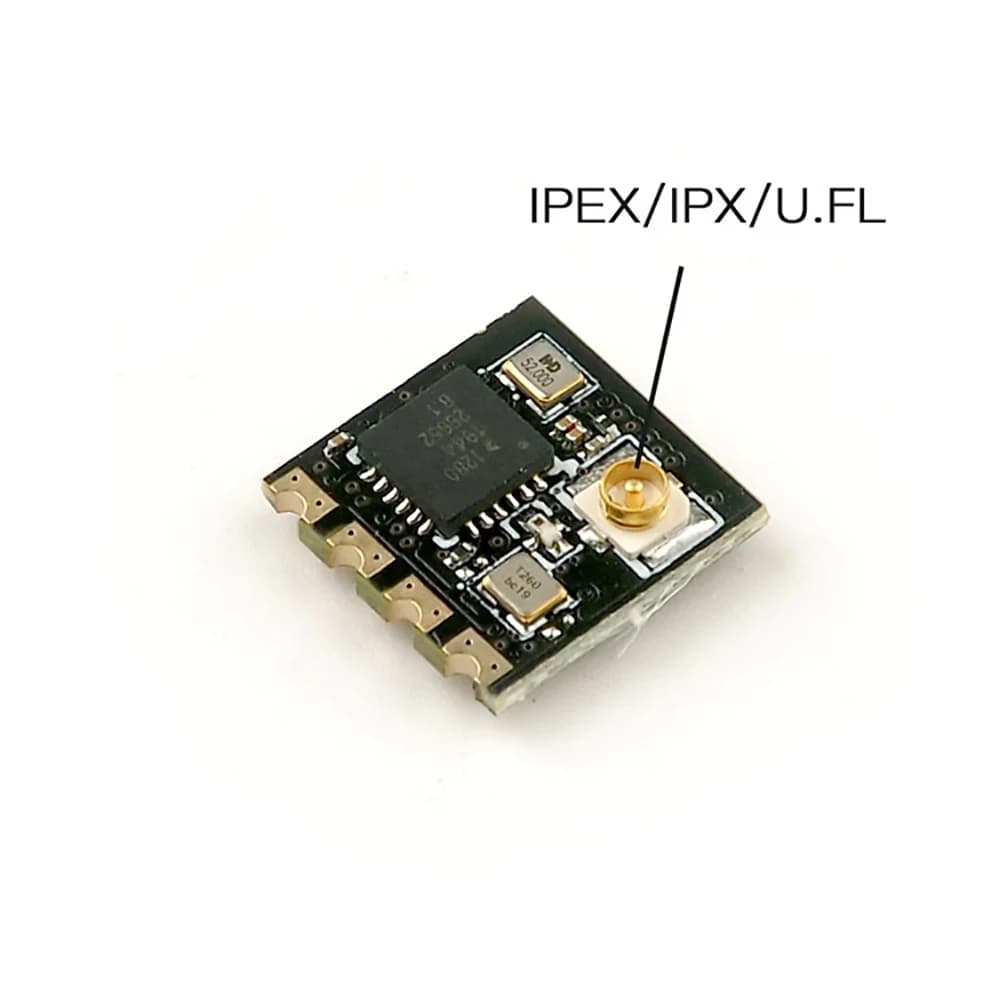 HappyModel ExpressLRS ELRS 2.4G RX SX1280 Nano Long Range Receiver PP EP1 EP2 RX 10X10mm for RC Airplane FPV Long Range LR4 LR7 4