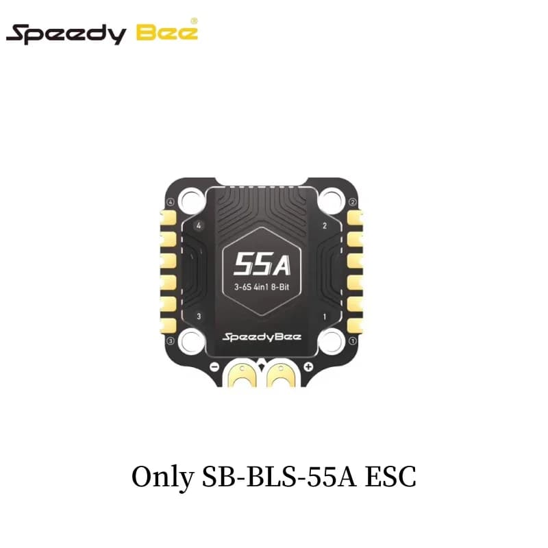 1pcs for speedybee F405 V4 55A 3-6S FPV 30mm Stack ICM42688P Flight Controller BLS 55A 4in1 ESC for Freestyle Drones DIY Parts 4