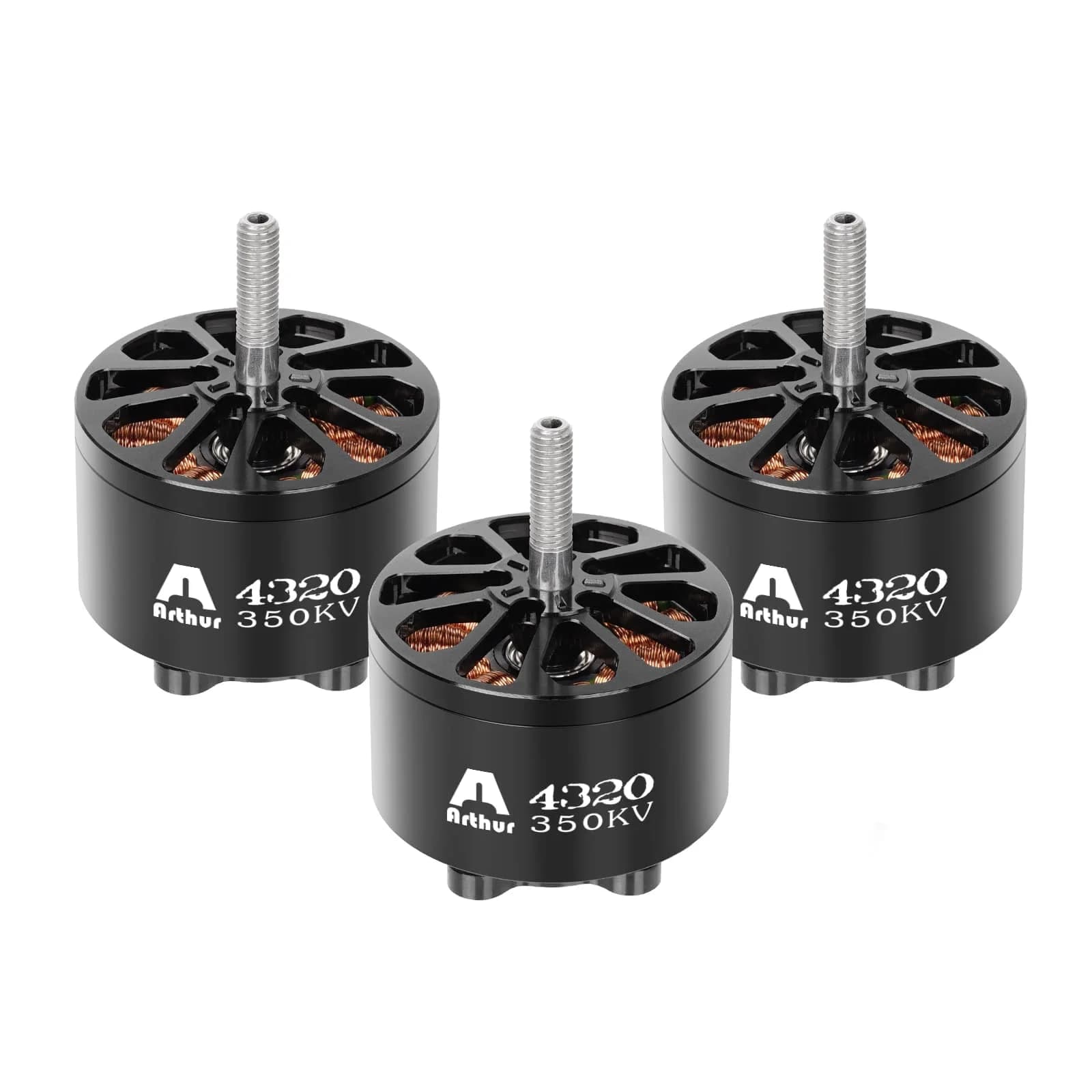 4PCS Flashhobby A4320 350KV 6-12S High Speed Brushless Motor For Long Range X-Class RC FPV Drone Model