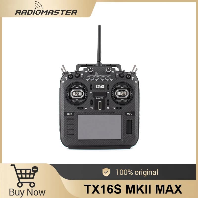 RadioMaster TX16S MKII V4.0 16CH 2.4G Hall Gimbals ELRS 4in1 Transmitter Remote Control 2025 - 1
