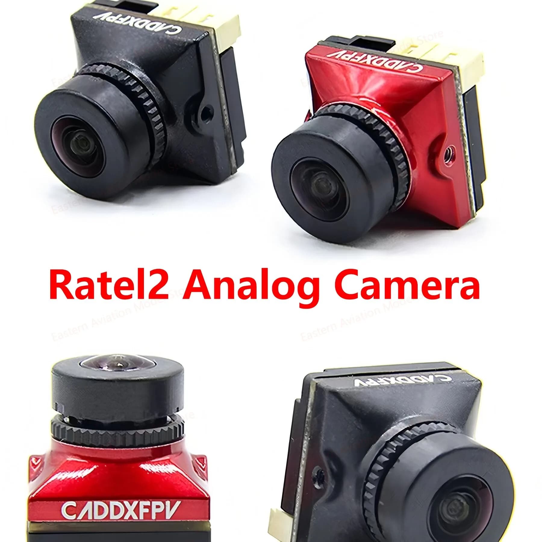 Caddx Ratel 2 V2 FPV Camera Ratel2 2.1mm Lens 16:9/4:3 NTSC/PAL Switchable With Replacement Lens Micro FPV Camera Drone Model 5