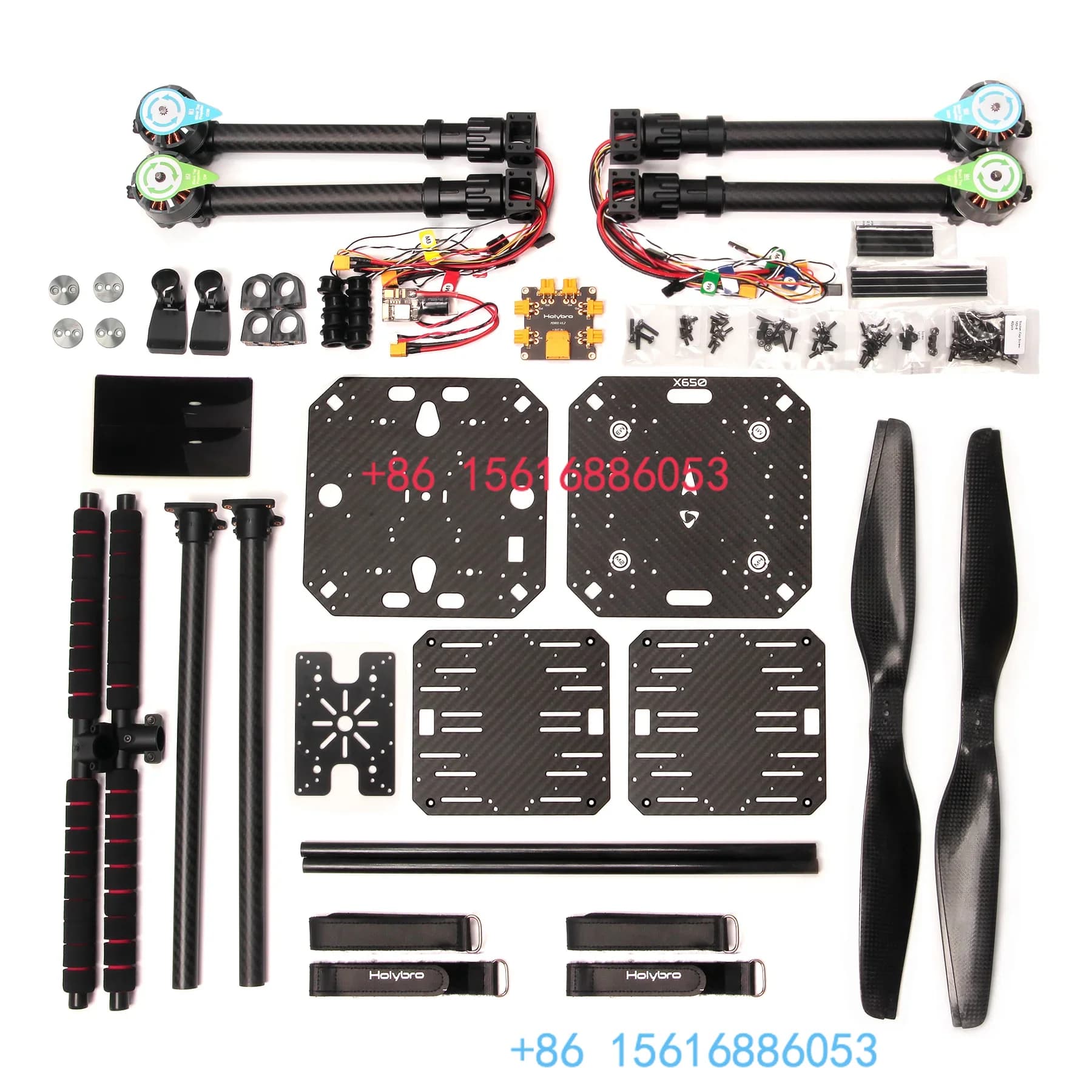 Holybro X650 ARF Model Aircraft Drone Set Pixhawk Flight Control Assembly Development Kit PX4 Firmware - 1