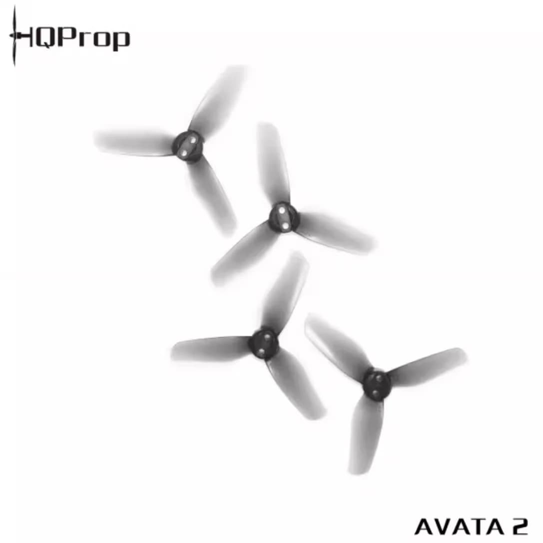 HqProp 3X3X3 Propeller 3Inch 3-Blade Prop Grey Poly Carbonate compatible DJI Avata 2 FPV Drone Parts 3