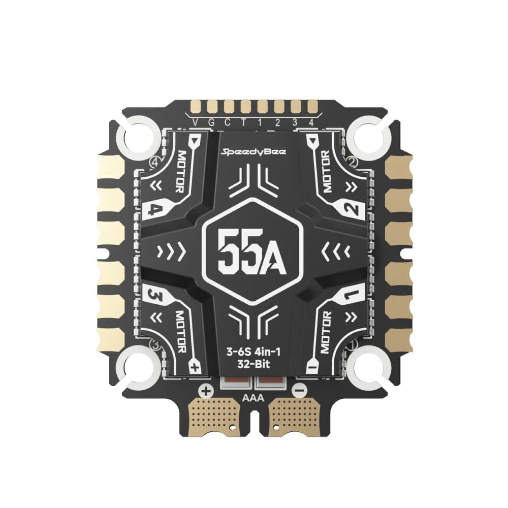 Speedybee F405 V5 32-bit 55A 30.5*30.5mm Model Aircraft Stack (F4 V5 Flight Controller+OX32 55A 4in1 ESC) For RC FPV Drone 5