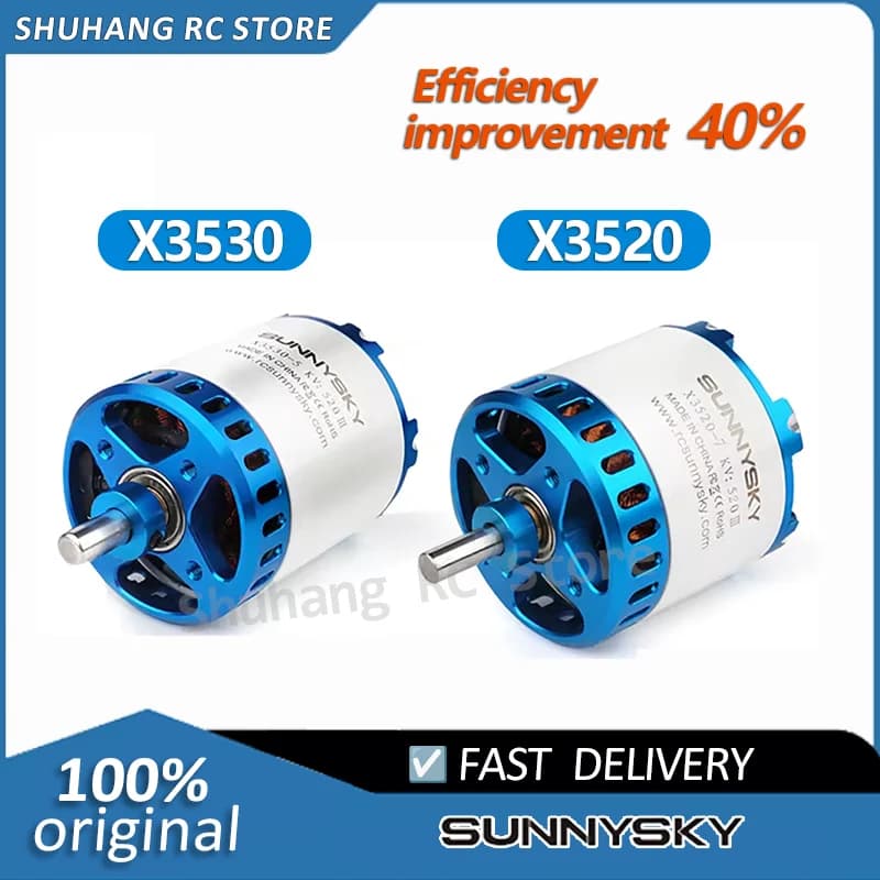 SUNNYSKY X3520-III X3530-III I 445KV 560KV 780KV Brushless Motor for RC Quadcopter Airplanes Fixed Wing Plane - 1