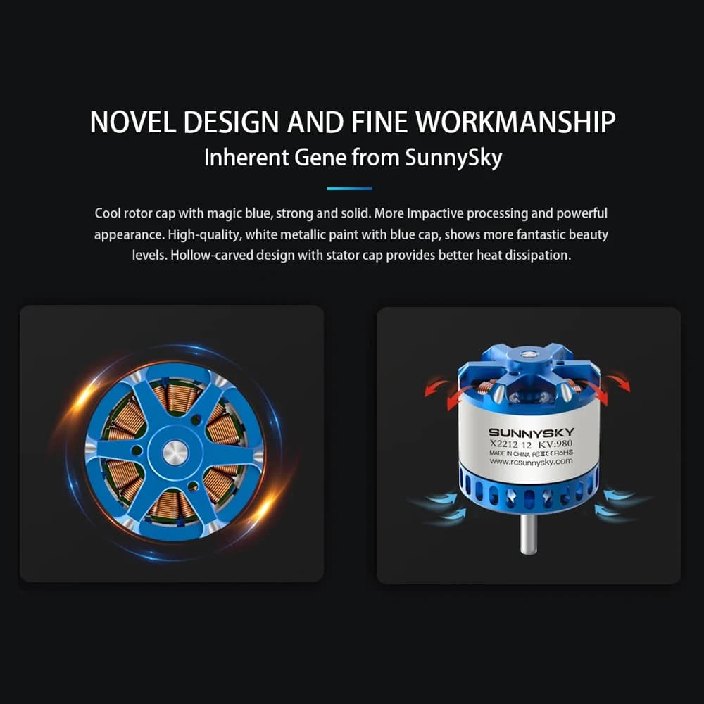 SUNNYSKY X2212-III 880KV 980KV 1250KV 1400KV 2450KV Motor with Original Box for RC Model $21.33$27.29 -21%551 soldNew shoppers save $5.96Lowest price in 90 daysSee previewSimilar items