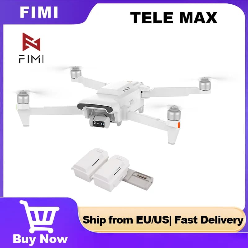 FIMI X8 Tele Max 2025 New Beyond Vision with Wide-Angle And Tele Camera 30x Hybrid Zoom 4K 60Fps 3-Axis Gimbal Super Night - 1