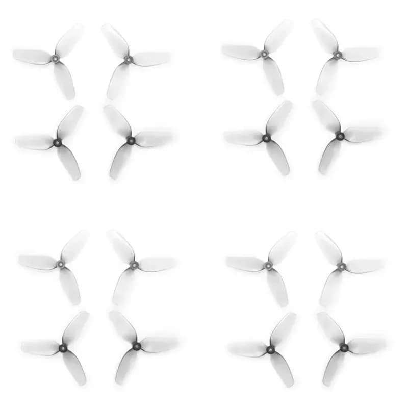 (8CW+8CCW) HQProp 45mmx3 Grey-poly Carbonate-1.5mm Shaft High Quality Prop 45MM Propeller For Micro Whoop FPV Racing Drone Parts - 1
