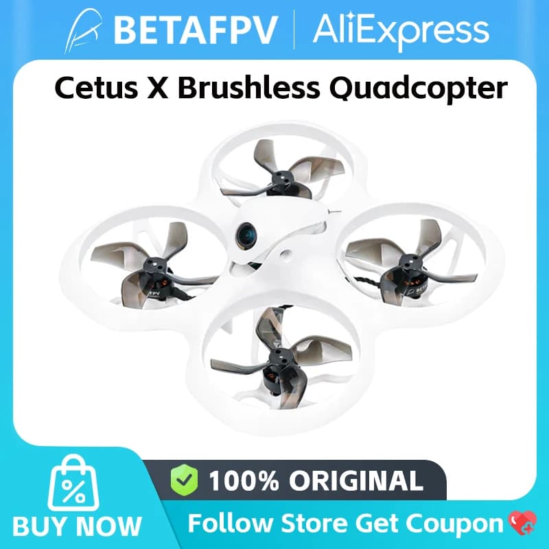 BETAFPV Cetus X Brushless Quadcopter Frsky/ELRS Version FPV Racing Camera Drone Quadcopter Analog VTX - 1