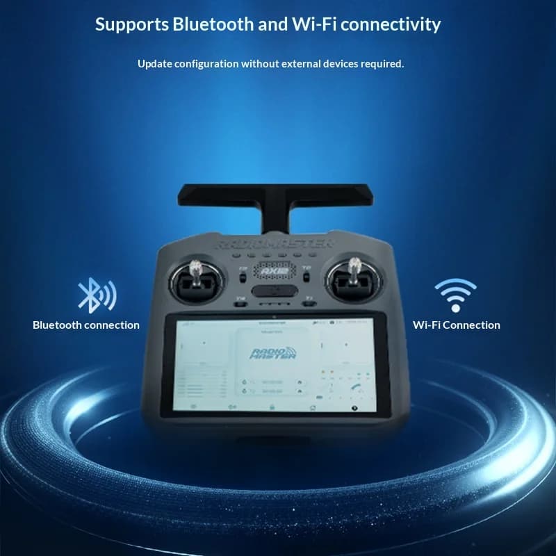 Pre-Order AX12 RadioMaster ELRS 16CH RC Transmitter Android Hall X5 720P 5.5 Inch 64GB 2*21700mAh Fast Charging USB-PD RC Gifts 5