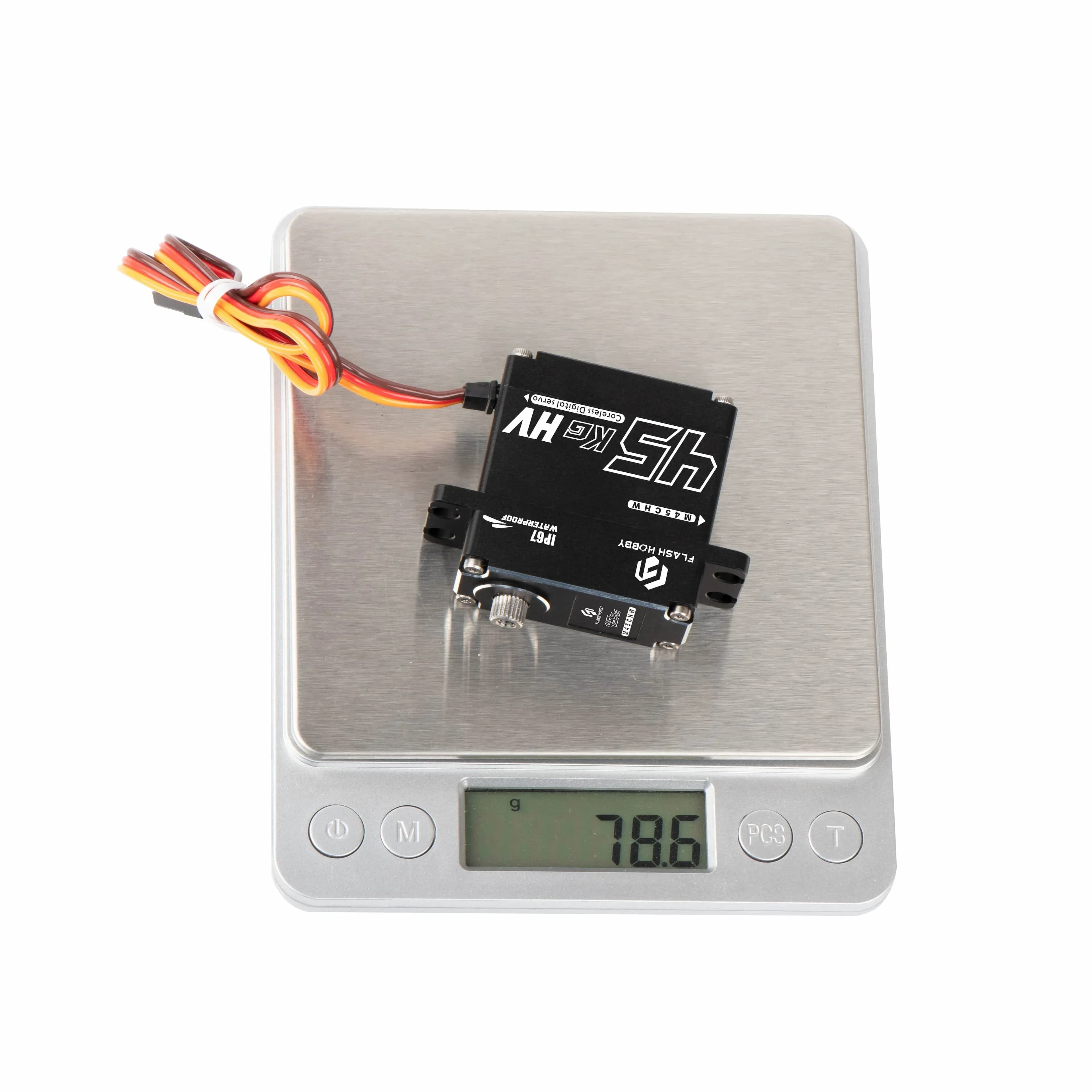 Flashhobby M45CHW 45kg Digital IP67 Waterproof Standard 180 Degree Servo for Drone UAV RC Car Robot Arm Boat Helicopter Airplane 4