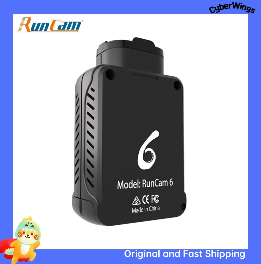 Original RunCam 6 4K Digital Camera for FPV Airsoft Games Recording - 1
