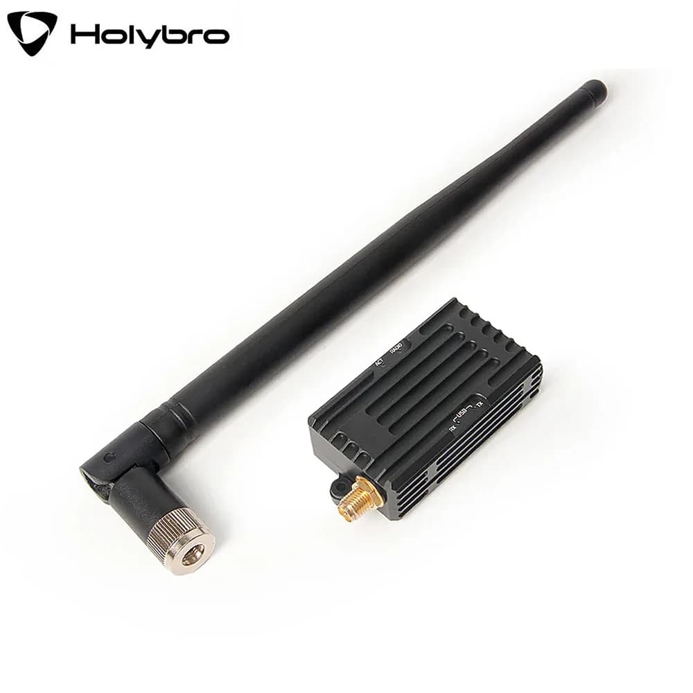 Holybro SiK Telemetry Radio - Long Range 1W 915MHz Open Source SIK Firmware Compatible Pixhawk Standard FC for RC FPV Drone - 1