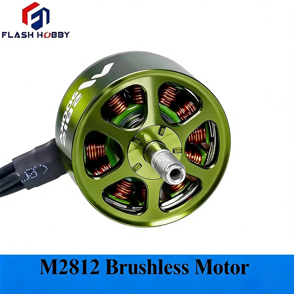 4Pcs FLASHHOBBY Mars M2812 Brushless Motor 900KV 3-6S LiPo for FPV Freestyle Long Range DIY Parts - 1