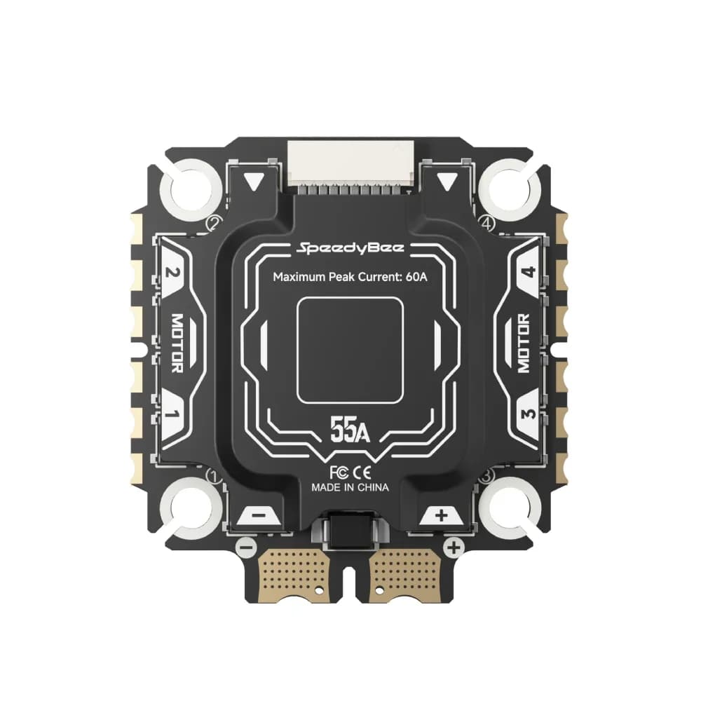 Speedybee F405 V5 32-bit 55A 30.5*30.5mm Model Aircraft Stack (F4 V5 Flight Controller+OX32 55A 4in1 ESC) For RC FPV Drone 6