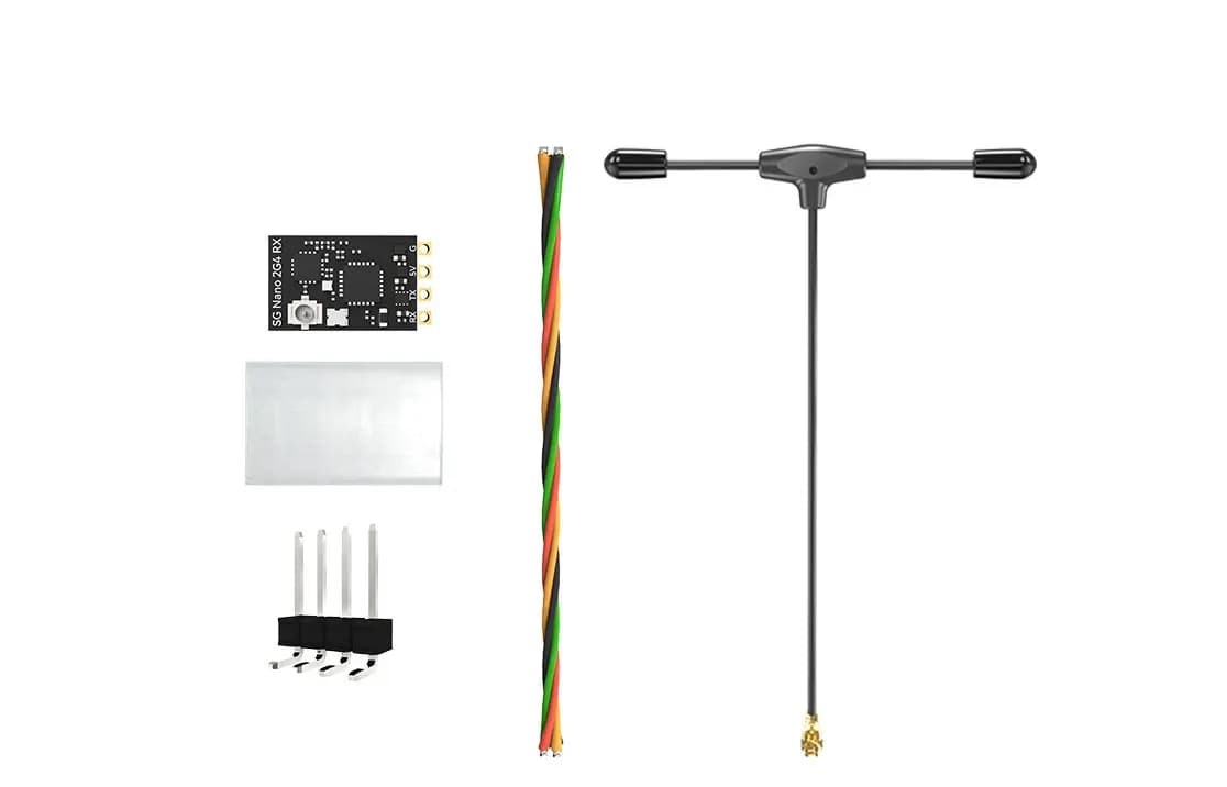 SpeedyBee RunCam Sub-brand SkyGuy Nano 2.4G ExpressLRS ELRS Receiver FPV Freestyle DIY Parts 4