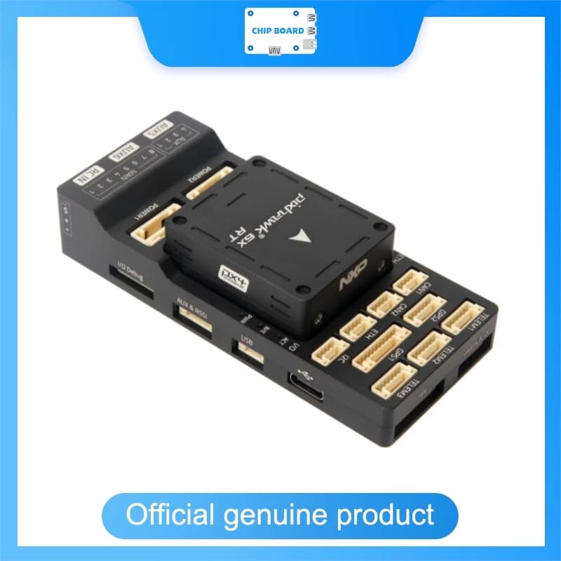 Holybro Pixhawk 6X-RT Flight Controller with NXP i.MXRT1176 MCU, FMUv6X-RT Autopilot for UAV Drone Robotics PX4 Compatible - 1