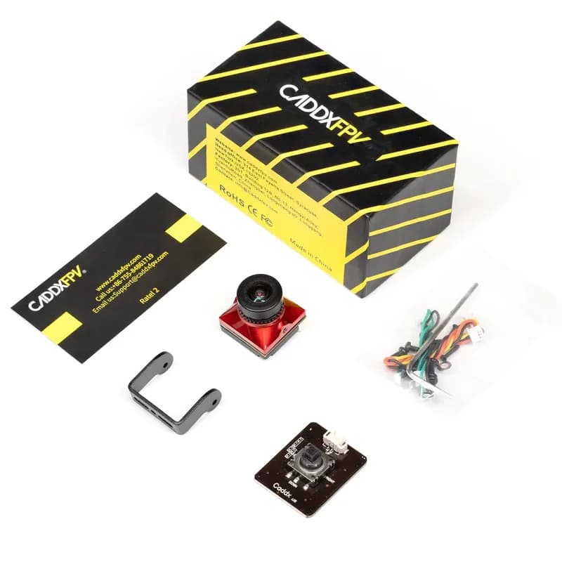 Caddx Ratel 2 V2 FPV Camera Ratel2 2.1mm Lens 16:9/4:3 NTSC/PAL Switchable With Replacement Lens Micro FPV Camera Drone Model $13.88$61.58 -77%5238 soldNew shoppers save $47.7Top selling on AliExpressSee previewSimilar items 6