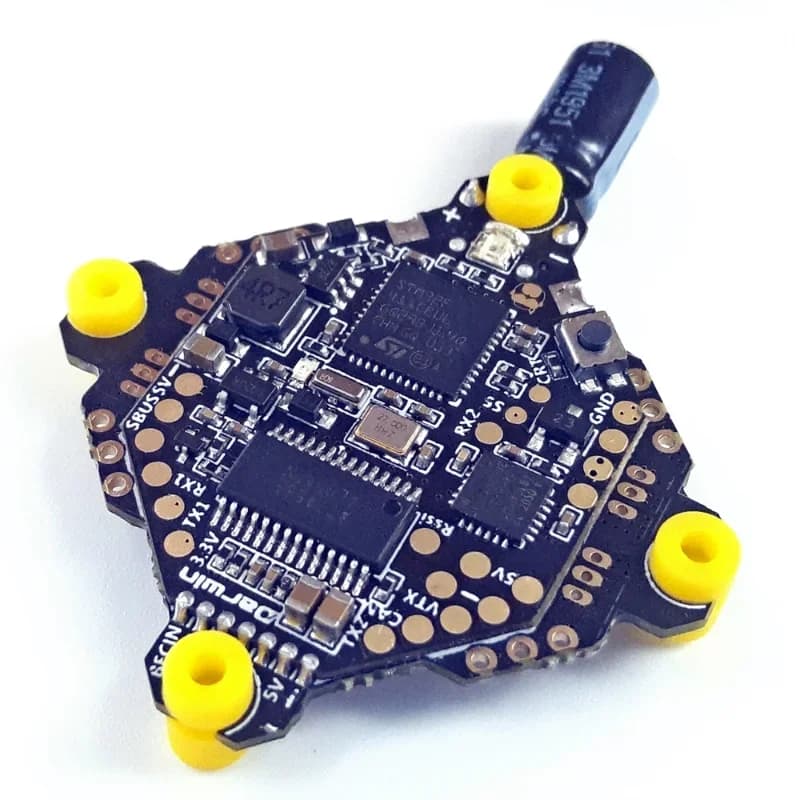 DarwinFPV F411 AIO Flight Controller  Whoop Blheli_S Betaflight F4 15A OSD BEC BL_S 1-3S 4In1 ESC for RC Drone FPV Racing 3