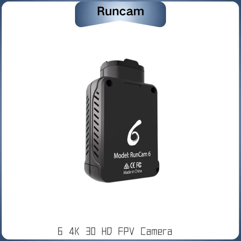 Runcam 6 4K HD Camera IMX377 30fps 155°FOV WiFi FPV Sports Action Cam 128x64 OLED Display Set for RC Drone Airplane Model