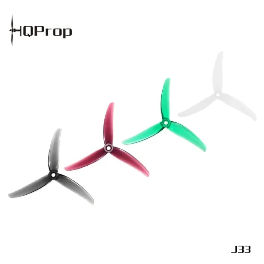HQProp Juicy Prop J33 (2CW+2CCW)-Poly Carbonate for FPV RC Racing Drone Spare Parts - 1