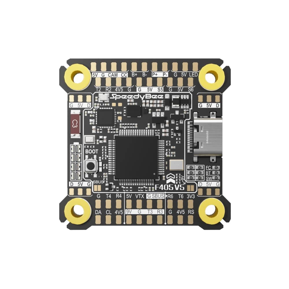 Speedybee F405 V5 32-bit 55A 30.5*30.5mm Model Aircraft Stack (F4 V5 Flight Controller+OX32 55A 4in1 ESC) For RC FPV Drone 3