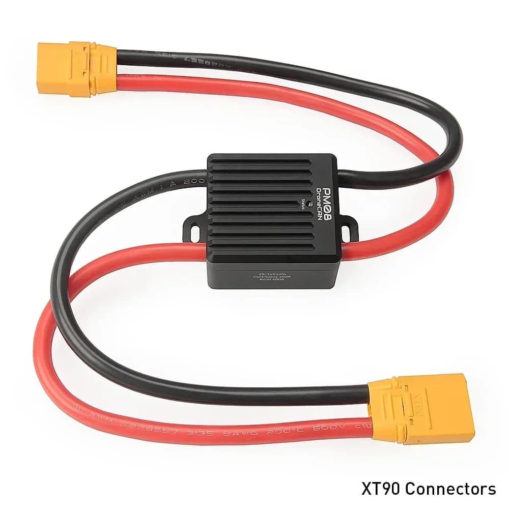 Holybro DroneCAN PM08-CAN Power Module 2-14S 200A Dual Step Down UBEC Output With 2x Independent 5V Out For RC FPV Drone 4