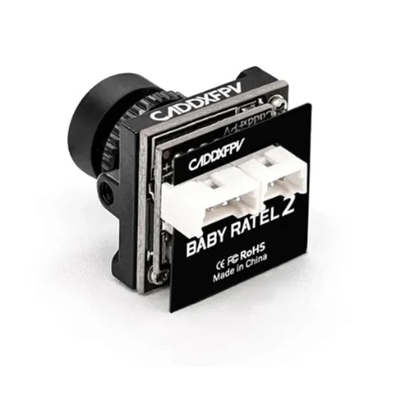 CADDX Baby Ratel 2 Nano FPV Camera - 1200TVL 165°FOV Starlight 0.0001lux Low Latency NTSC/PAL RC Freestyle 3