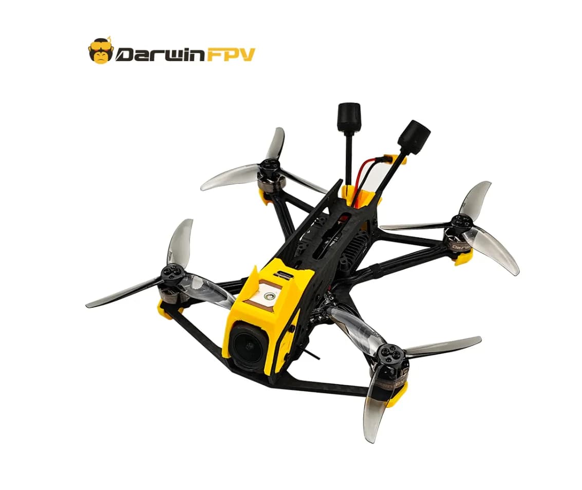 DarwinFPV BabyApe Ⅲ Pro 3.5 Inch Freestyle FPV Drone with Receiver M1018 GPS 1504-4000KV Motors
