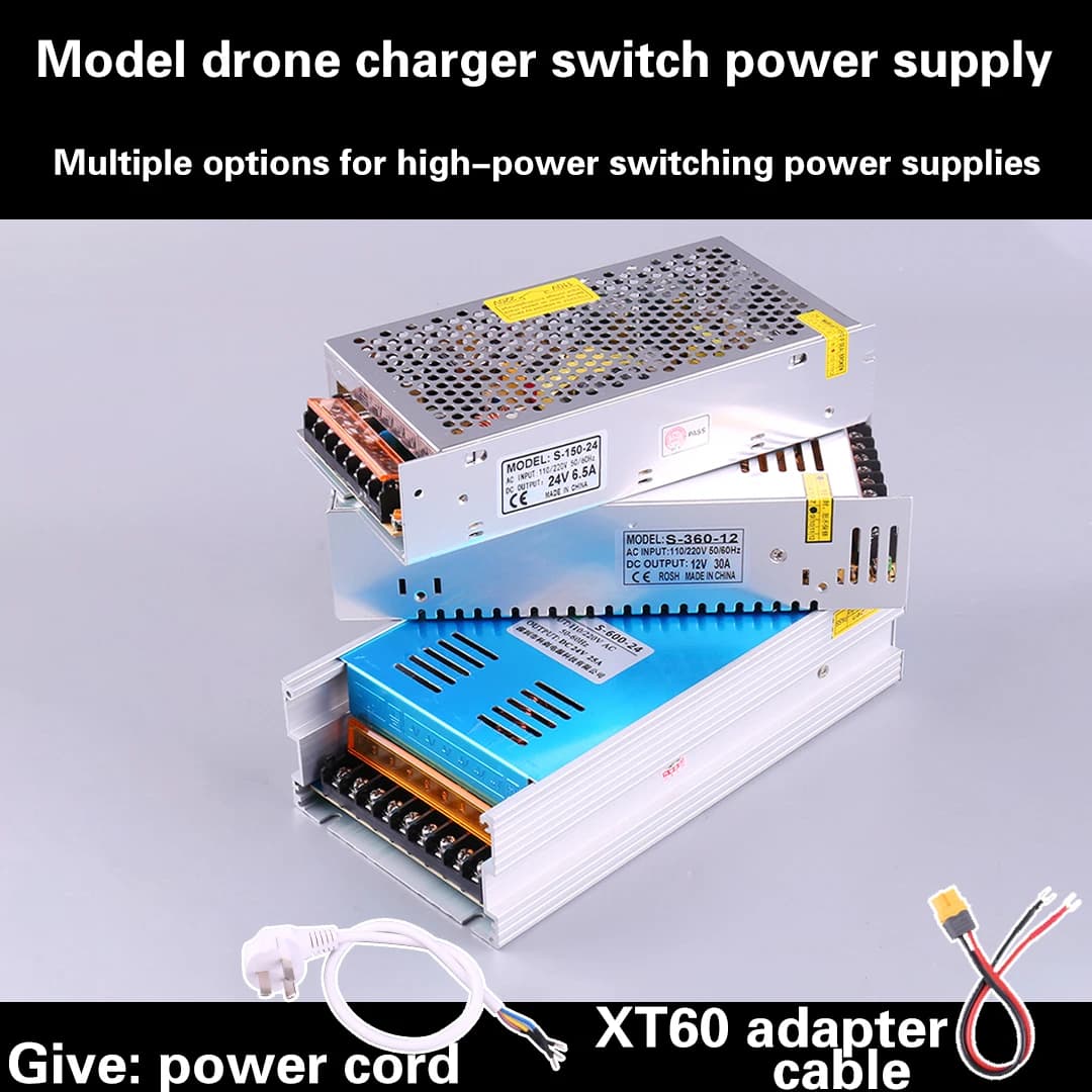 Aircraft Model Charger Switching Power Supply 12v30A 360W 24v6.5A 150W Ledi CB86/ISDT Series - 1