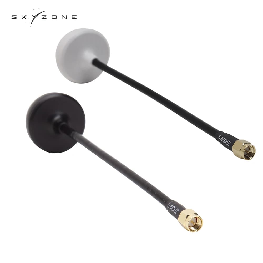 SKYZONE RC FPV Receiver 5.0G 5.8G Mushroom FPV Antenna 8DBI High Gain Flat Panel for FPV Goggles Receiver RC Drone Plane - 1