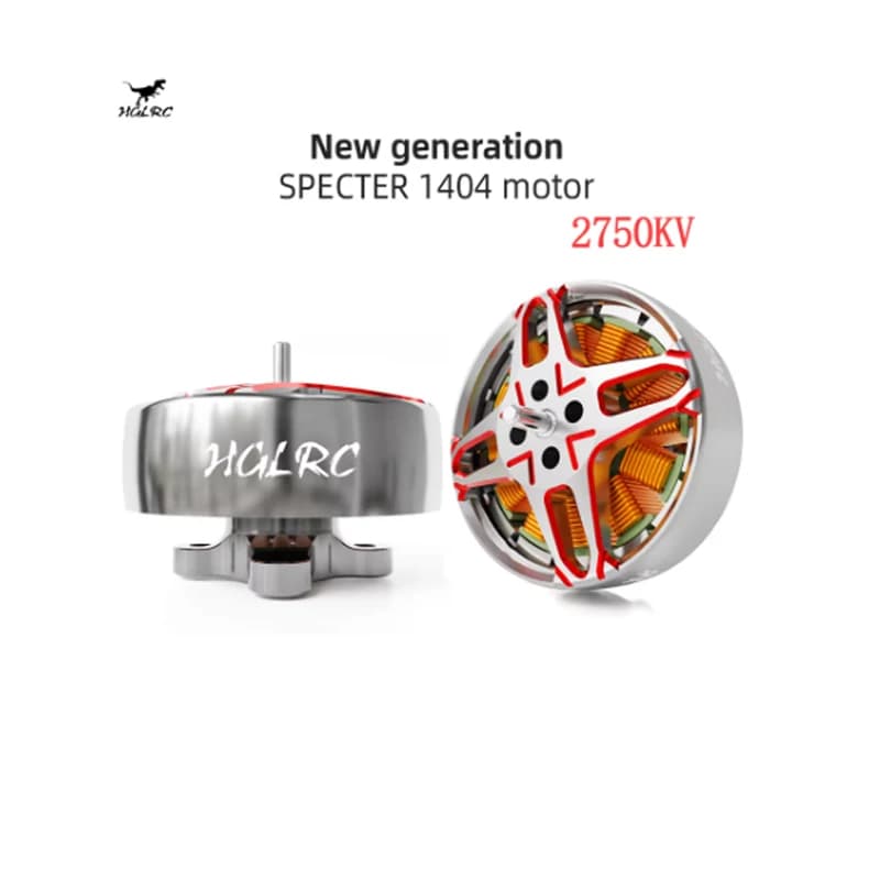 Hglrc Specter 1404 2750kv/4800kv 4-6s Brushless Motor For Fpv Freestyle 2inch Cinewhoop 4inch Toothpick Drones 4