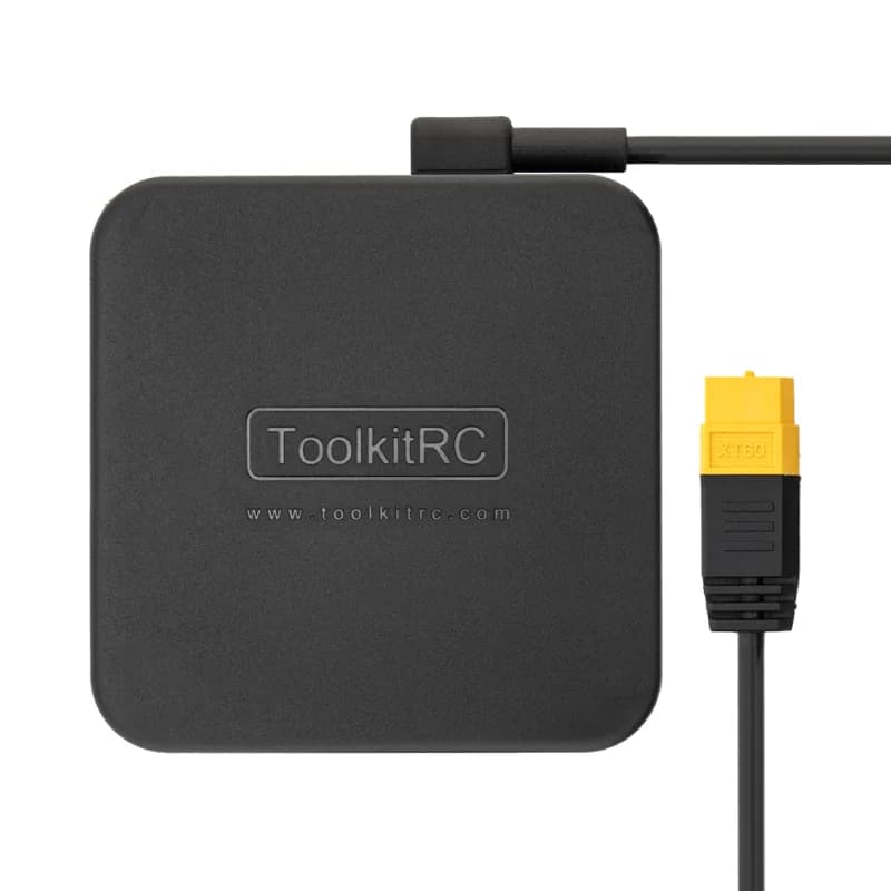 ToolkitRC ADP100 Power Supply Unit Adapter For Rc FPV Car Lipo LiHV NiMh Battery Balance Charger XT60 Output