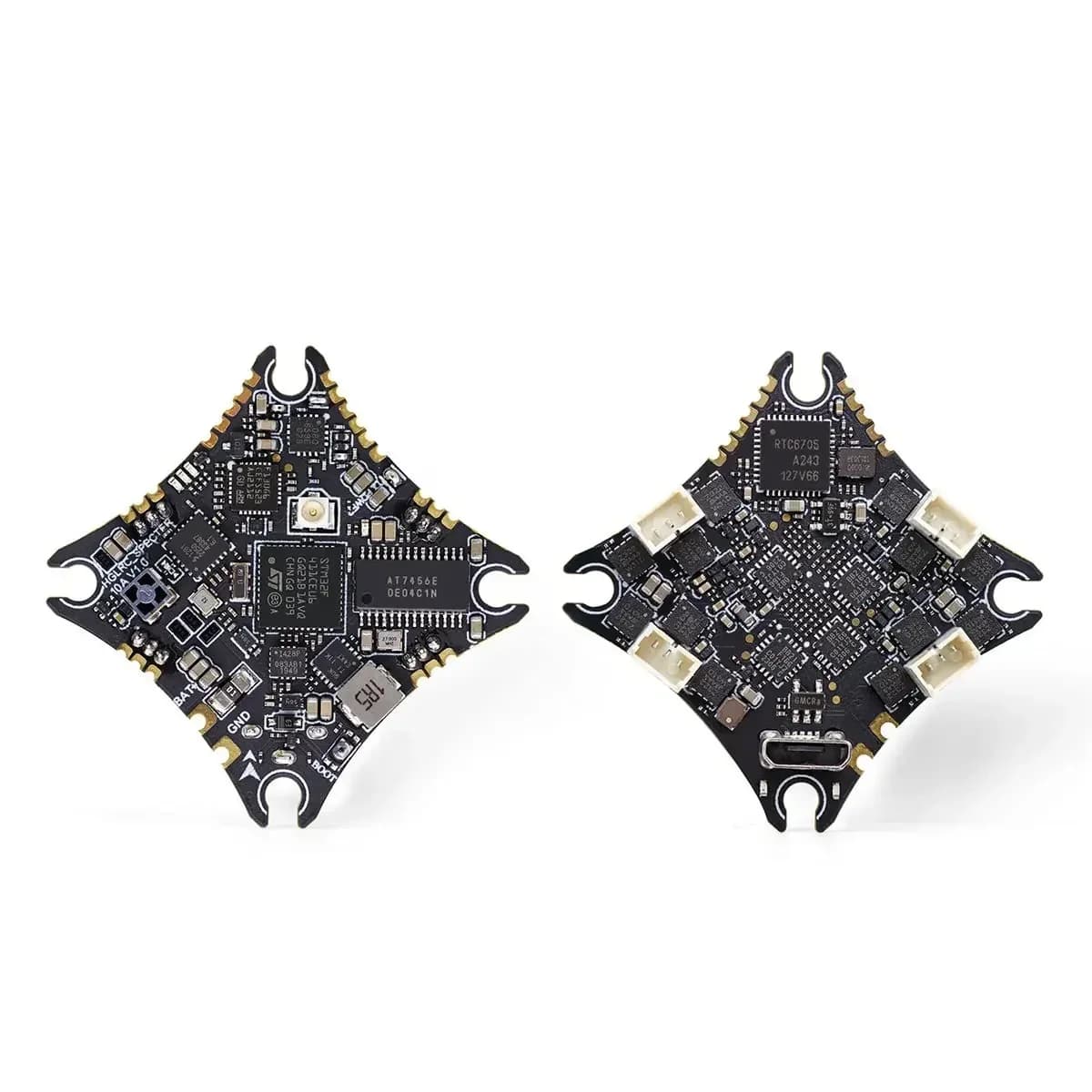 HGLRC SPECTER 10A 1-2S AIO - F411 Flight Controller BLHELIS 10A 5.8G 400mW VTX SPI ELRS 2.4G RX