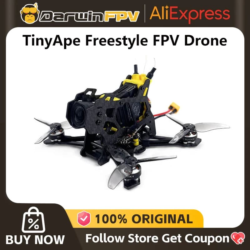 DarwinFPV TinyApe Freestyle 2.5'' Walksnail Avatar HD Optional - 1