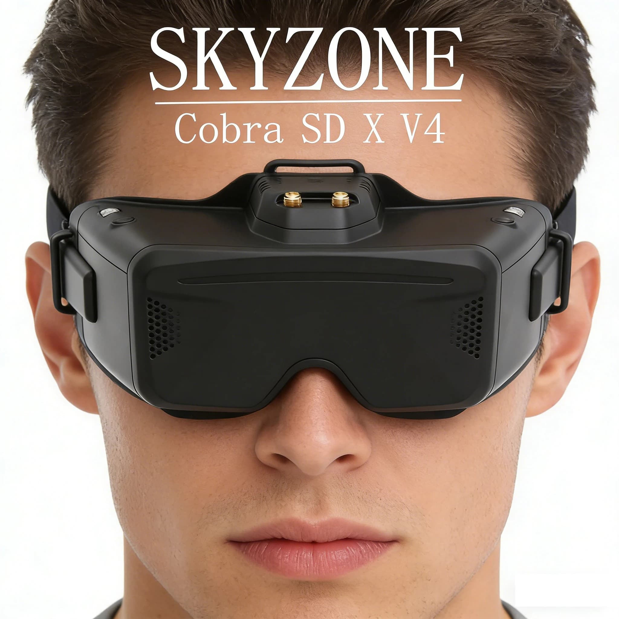 SKYZONE Cobra SD/X V4 FPV Goggles - Dual Screen Options 800x480 4.3in/1280x720 4.1in With 5.8G 48CH Diversity Receiver - 1