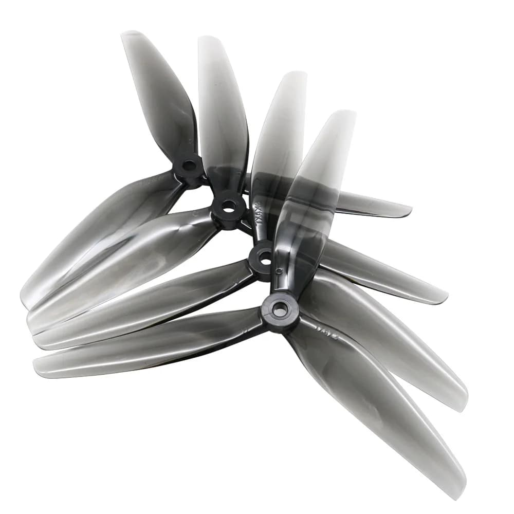 4/10 Pair HQProp 7X4X3 7040 7inch 3 blade/tri-blade Propeller (2CW+2CCW) Poly Carbonate Drone Aircraft Propeller - 1