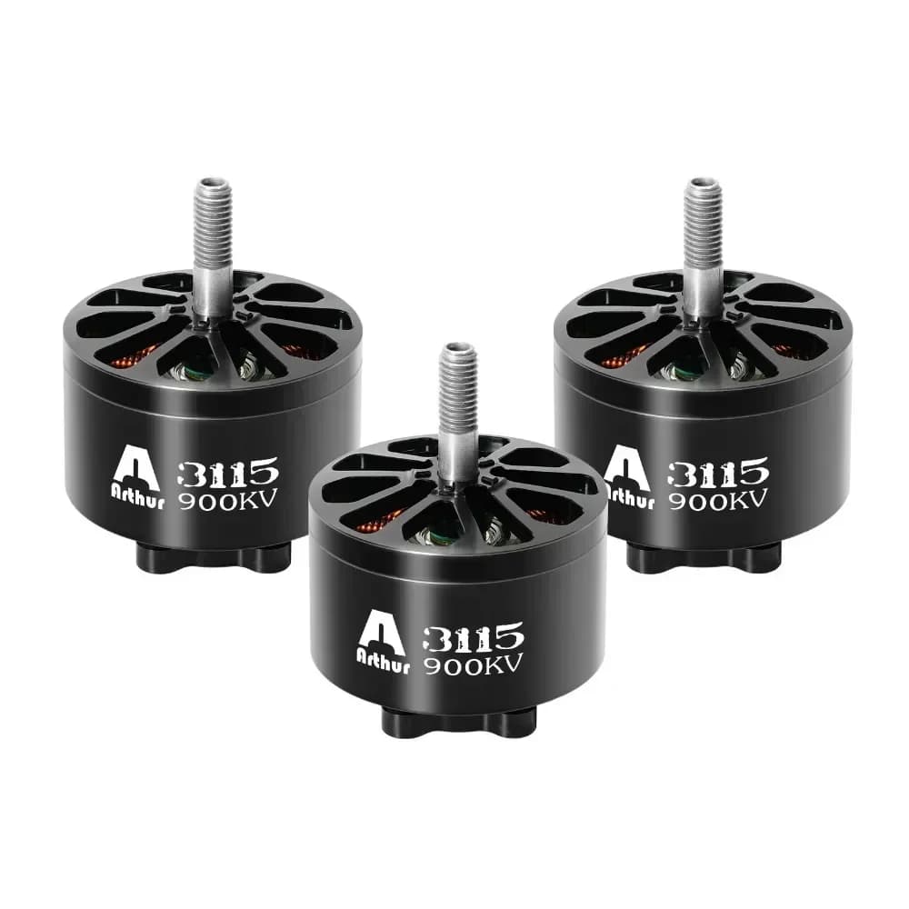 FLASHHOBBY A3115 3115 690KV/ 900KV/ 1200KV Brushless Motor 6S LIPO for RC FPV Freestyle 9inch 10inch Long Range Drone DIY Parts 4
