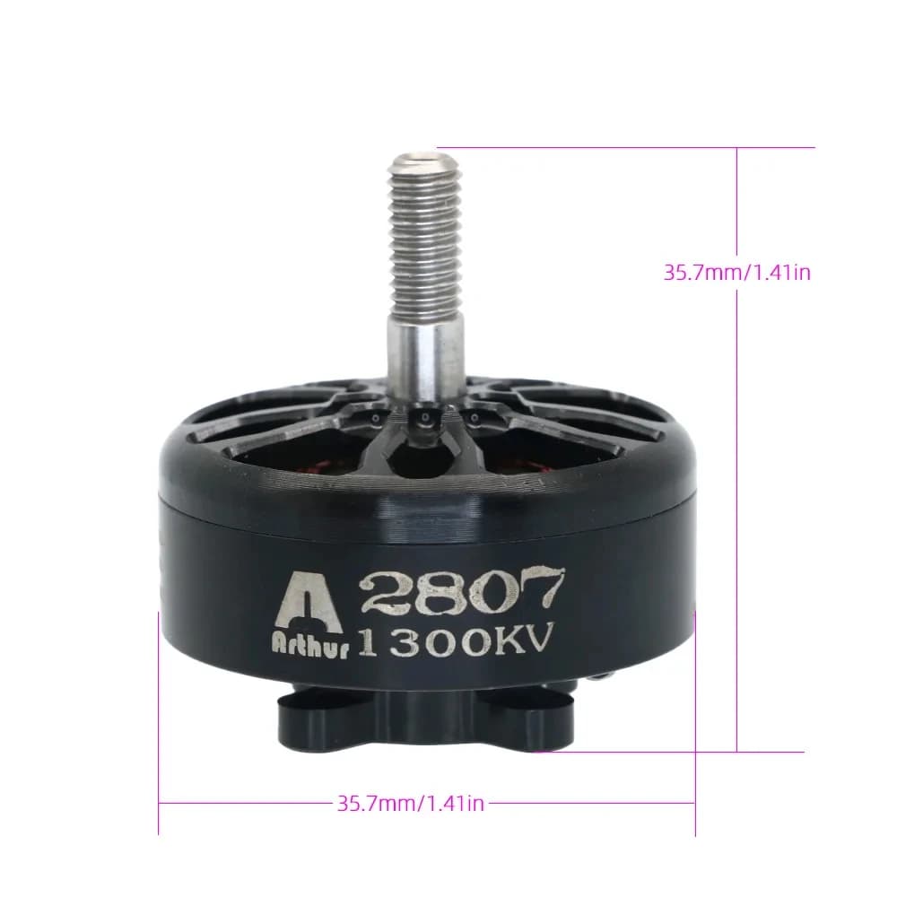 4PCS FLASHHOBBY A2807 1300KV 6S Brushless Motor for 7inch FPV Freestyle Long Range Drone DIY Parts
