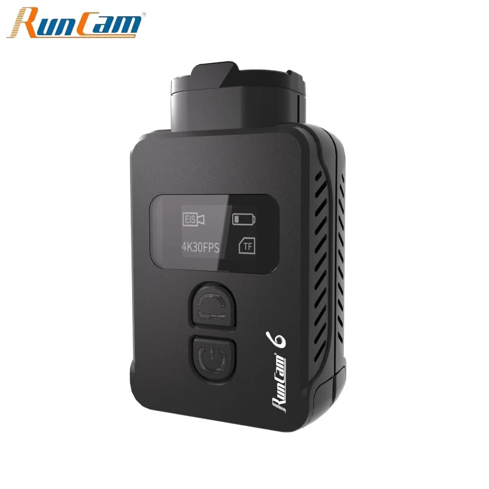 RunCam 6 4K 30HD Portable Sport Camera MP4 Video Format OLED Screen Display for FPV RC Drone Recording $145.81$197.72 -26%11 soldNew shoppers save $51.914 × $36.45 with no interestSee previewSimilar items - 1